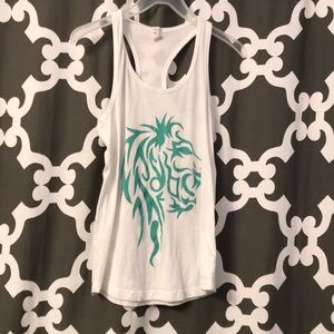 White tank top